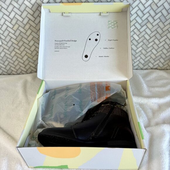Earth Origins Ankle Boot 10m Navigate Nesta - Black - BNWT - Picture 12 of 13